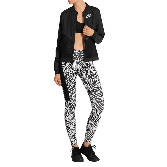 Nike Women's Tech Hypermesh Jacket - Black - Picture 7 of 8